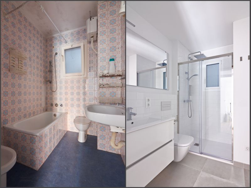 Before and After Shower Renovations